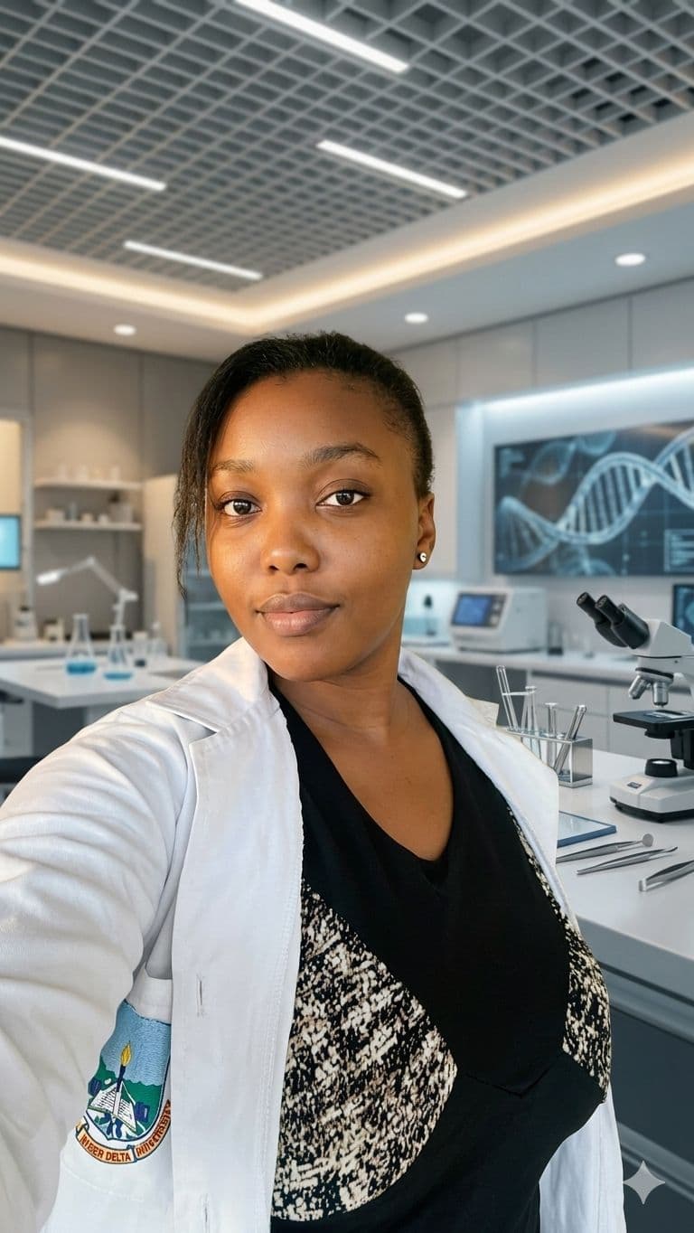 Christabelle Ndiomu background